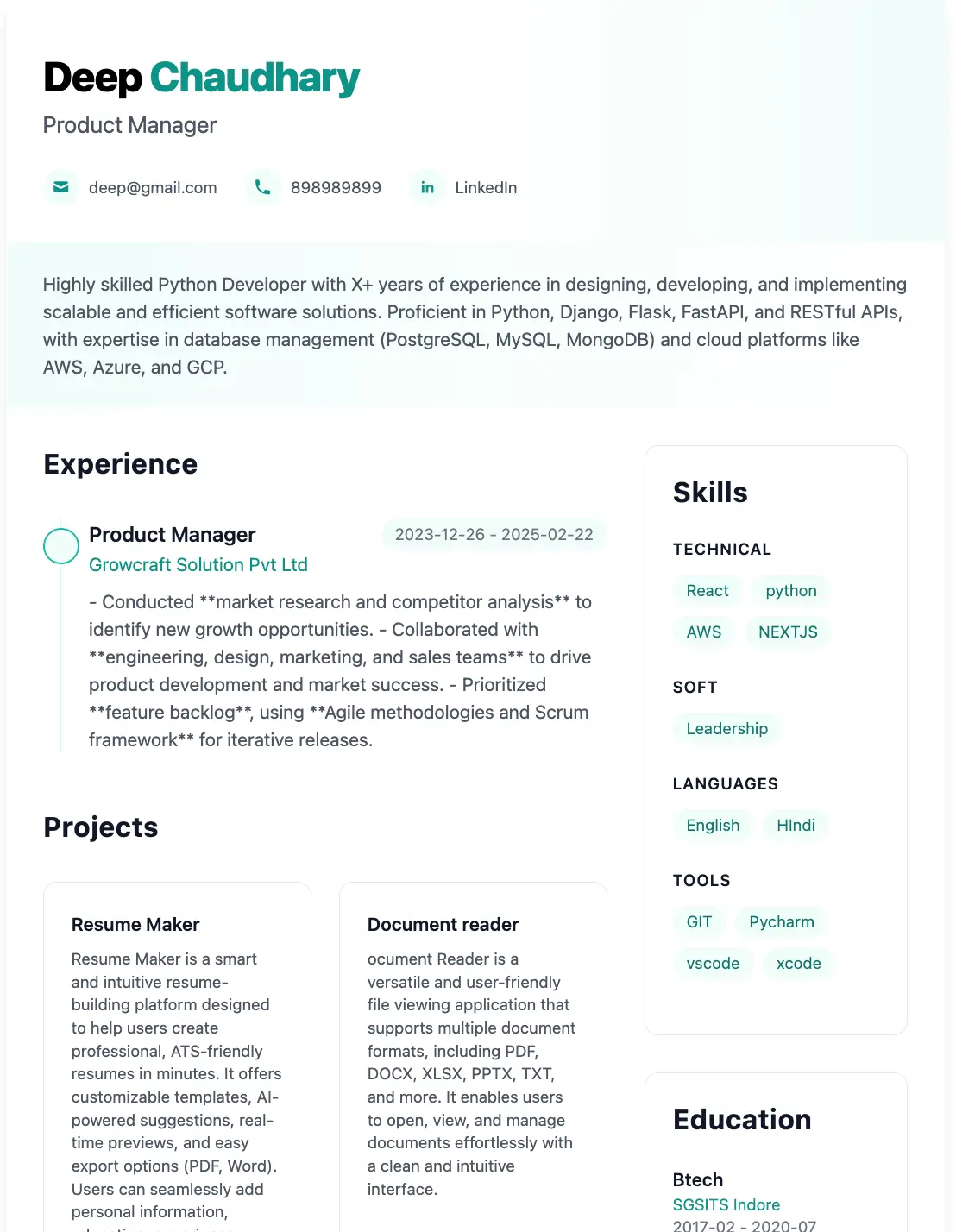 Modern Timeline 2